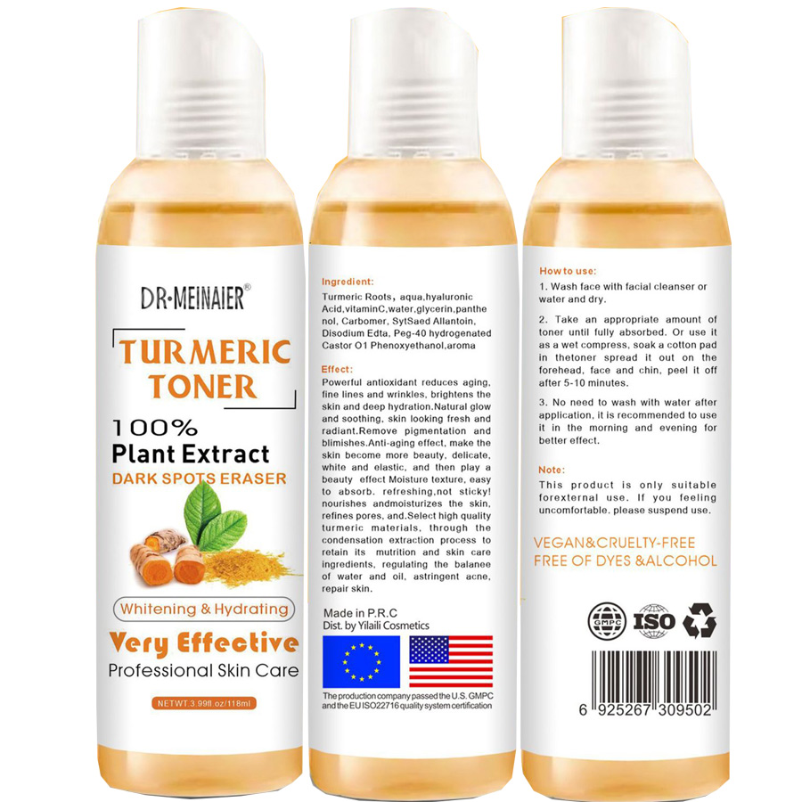 3pcs Turmeric Face Serum White - Essence Serum Toner ulasan dan harga