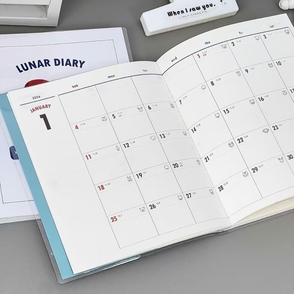 Korean Lifestyle Book - Korean Style 2026 Schedule Life Planner