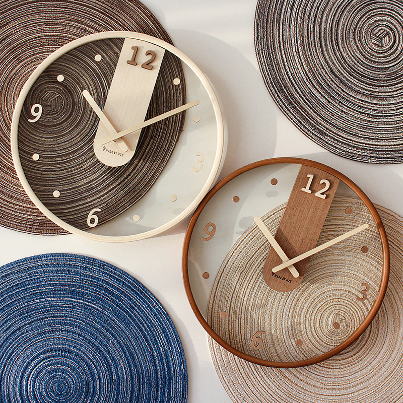 Design European Clock Wall Aes - Korean Arts And Lifestyle ulasan dan harga