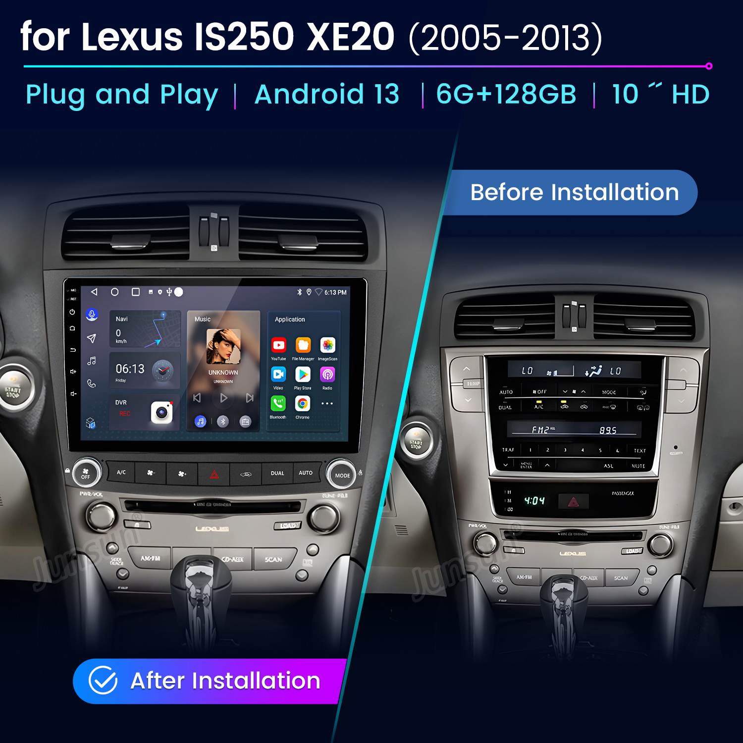 Junsun AI Voice Car Stereo Rad - Korean Lifestyle In Hindi ulasan dan harga