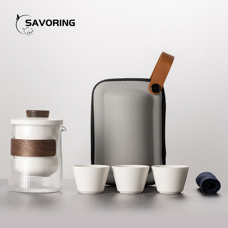 Simple Chinese Ceramic Tea Set - Korean Tea Set ulasan dan harga