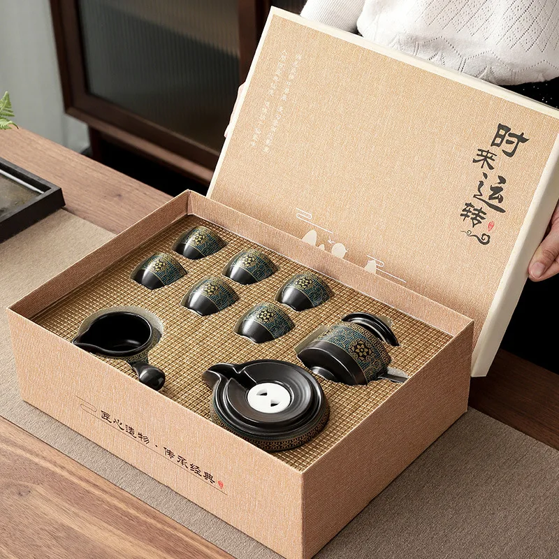 Household Tea Set Creative Liv - Korean Tea Set ulasan dan harga