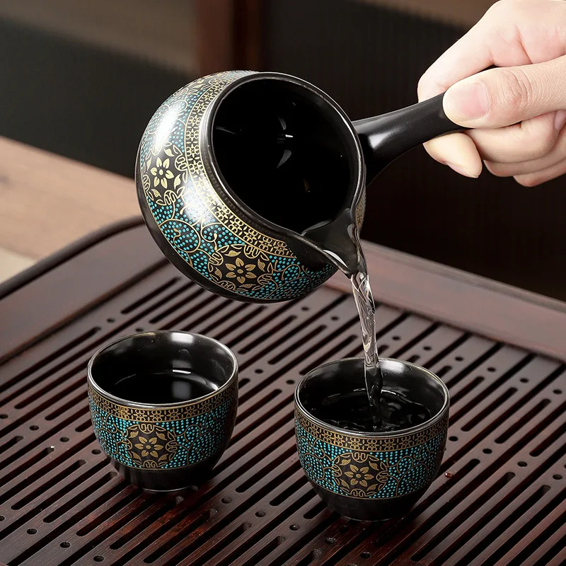 Household Tea Set Creative Liv - Korean Tea Set ulasan dan harga