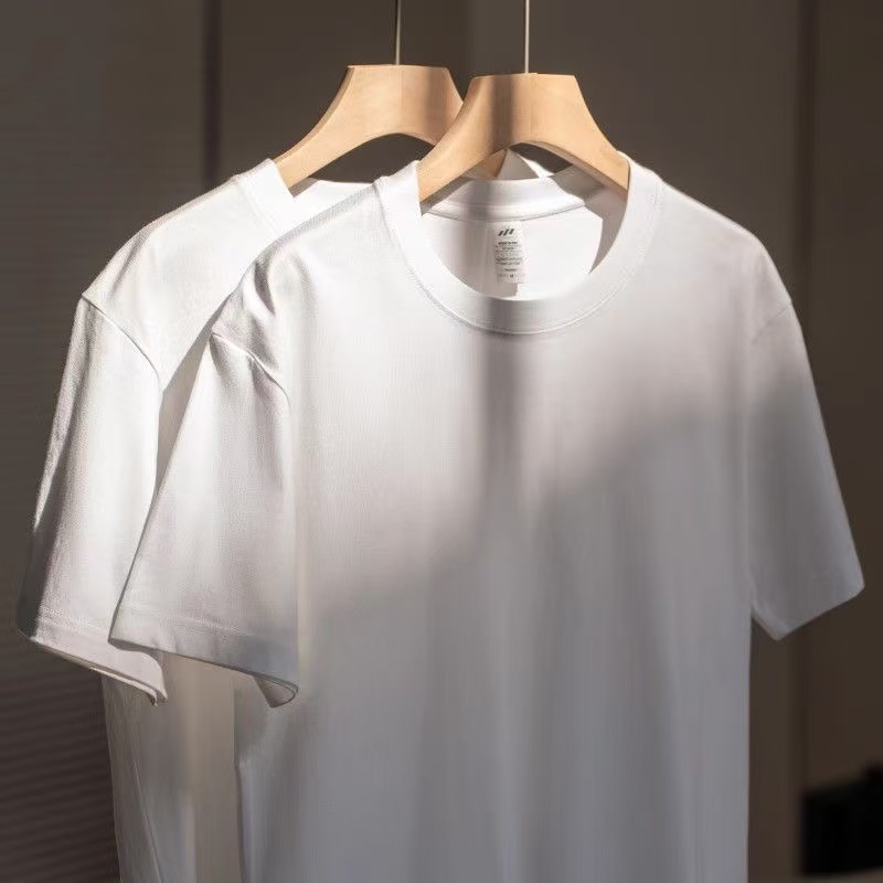 Women's T-shirt White Short-Sl - Korean Women Lifestyle ulasan dan harga