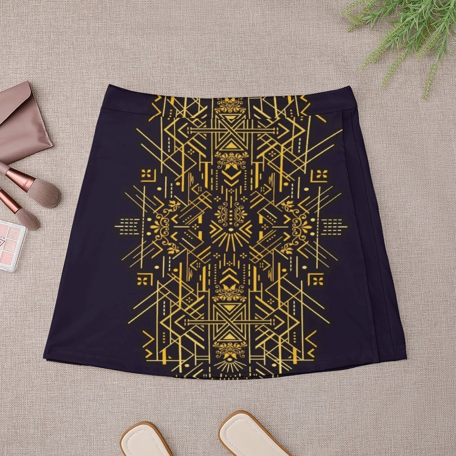 Life is Golden Mini Skirt wome - Korean Women Lifestyle ulasan dan harga