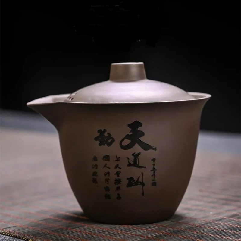 1 set Portable ZhiShaTeapot Te - Korean Tea Set ulasan dan harga