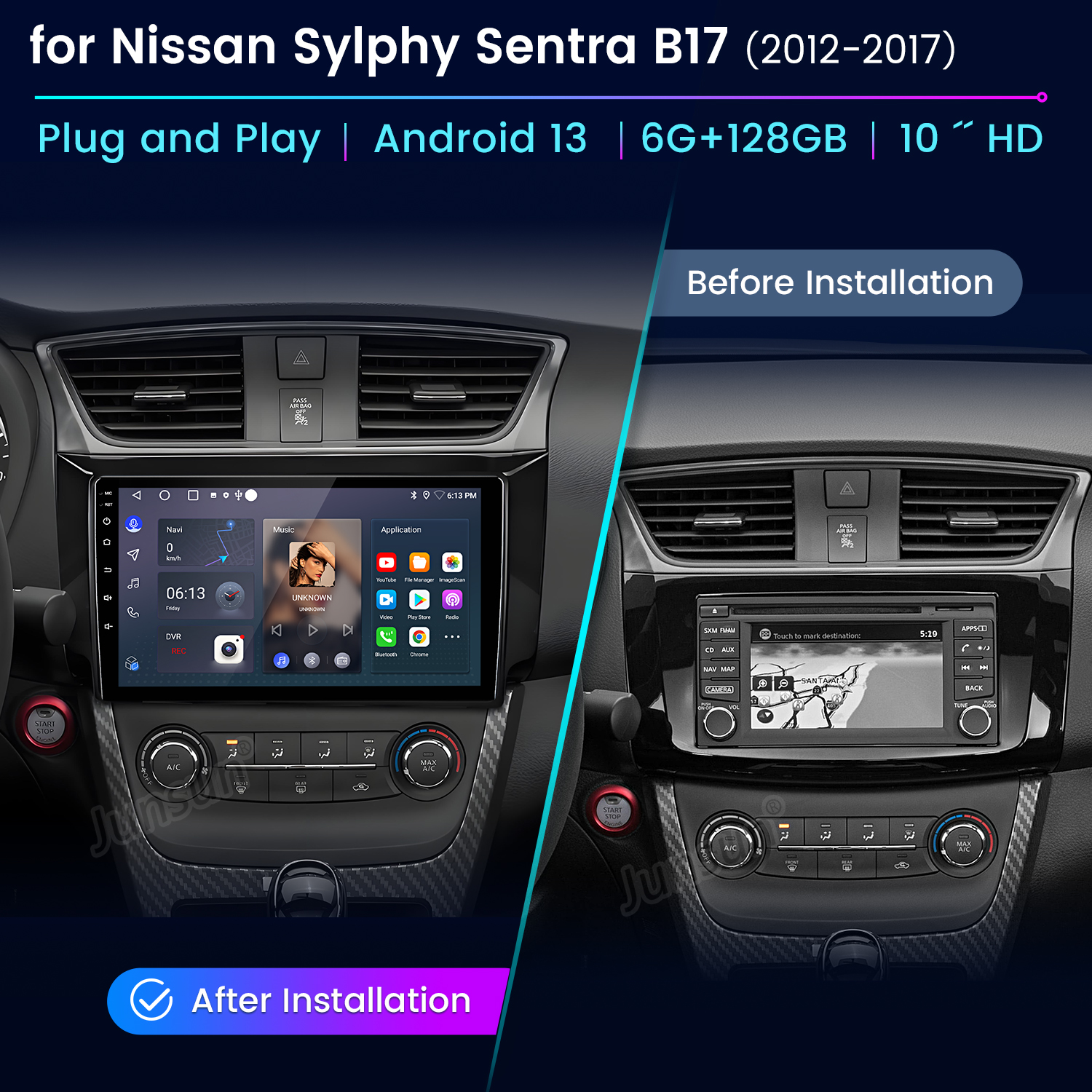 Junsun AI Voice Car Stereo Rad - Korean Lifestyle In Hindi ulasan dan harga
