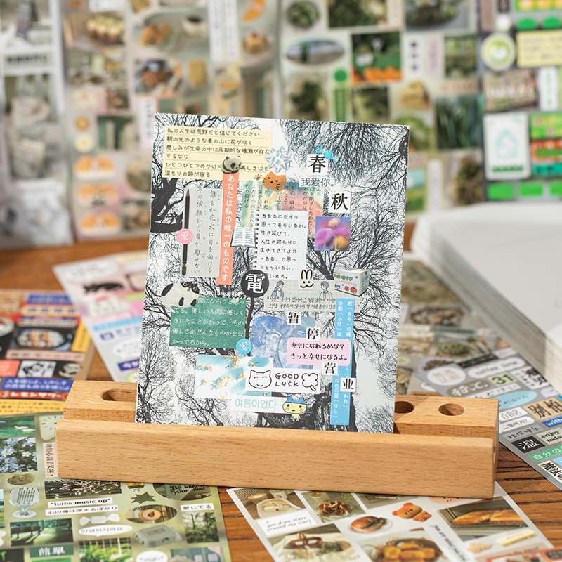 30Sheets Sticker Book Mist Rai - Korean Lifestyle Book ulasan dan harga