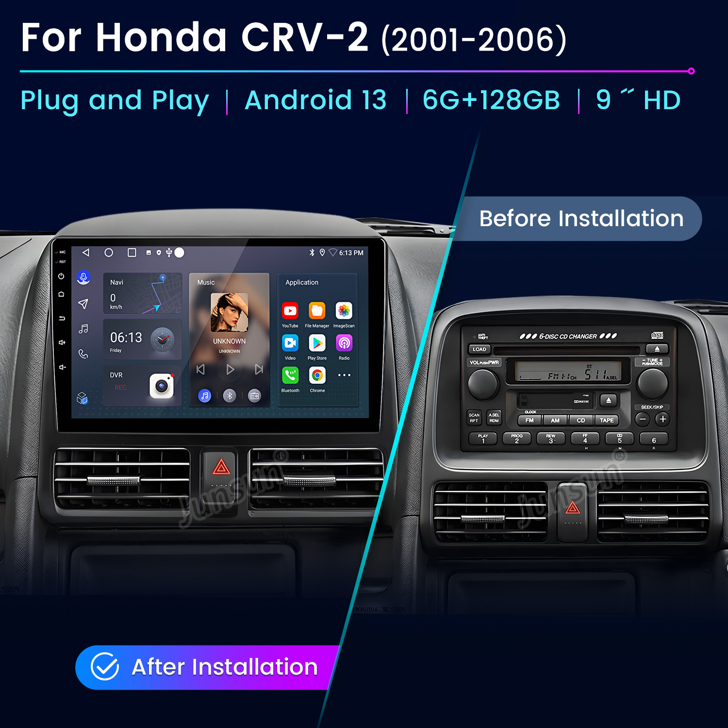Junsun AI Voice Car Stereo Rad - Korean Lifestyle In Hindi ulasan dan harga