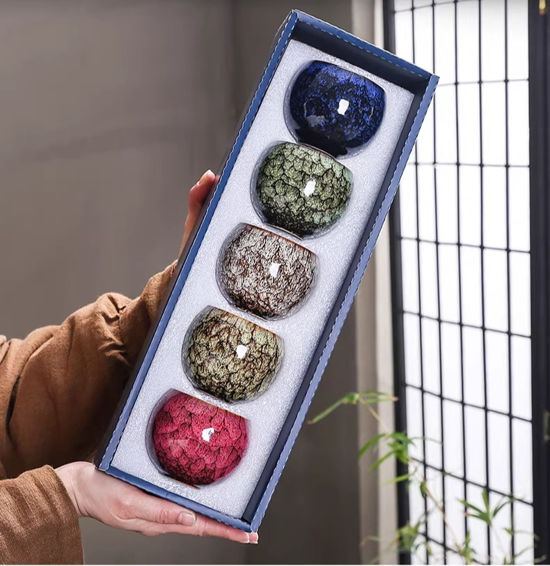 Unique Dragon Egg Jian Ware Te - Korean Tea Set ulasan dan harga