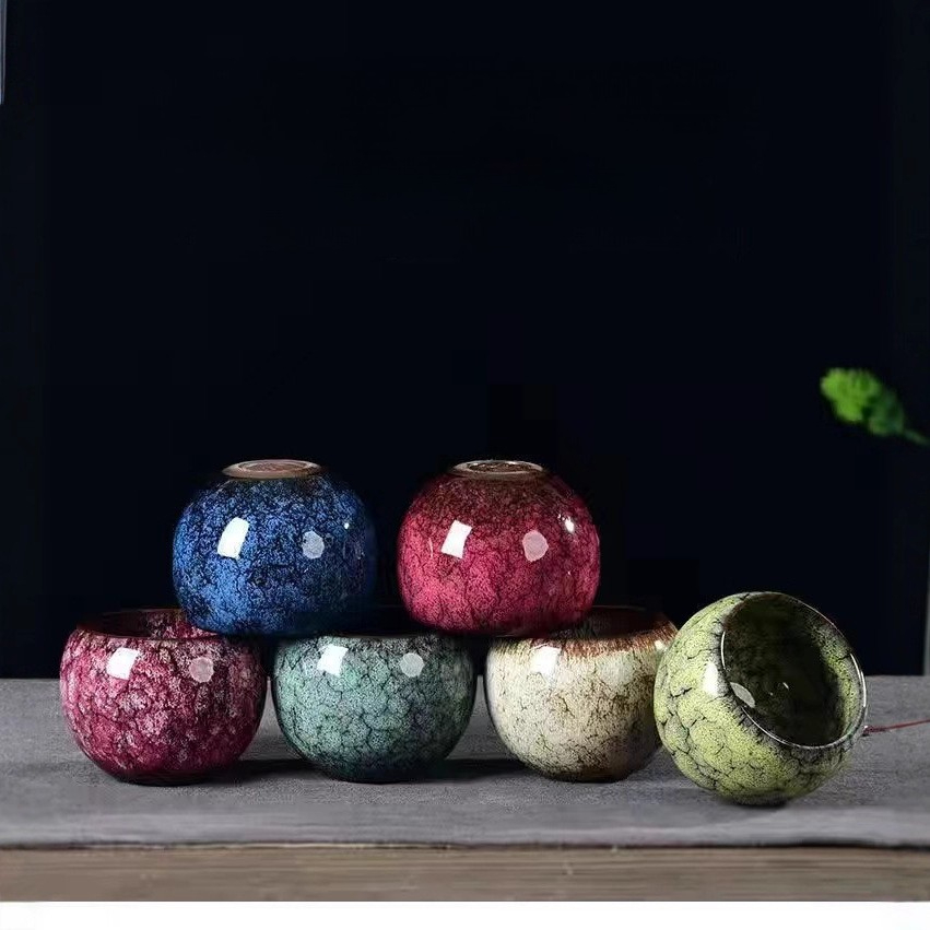 Unique Dragon Egg Jian Ware Te - Korean Tea Set ulasan dan harga