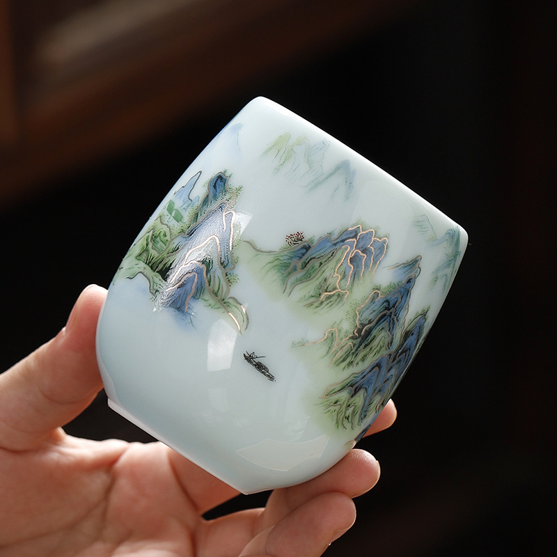 Ceramic tea cup, Japanese styl - Korean Tea Set ulasan dan harga