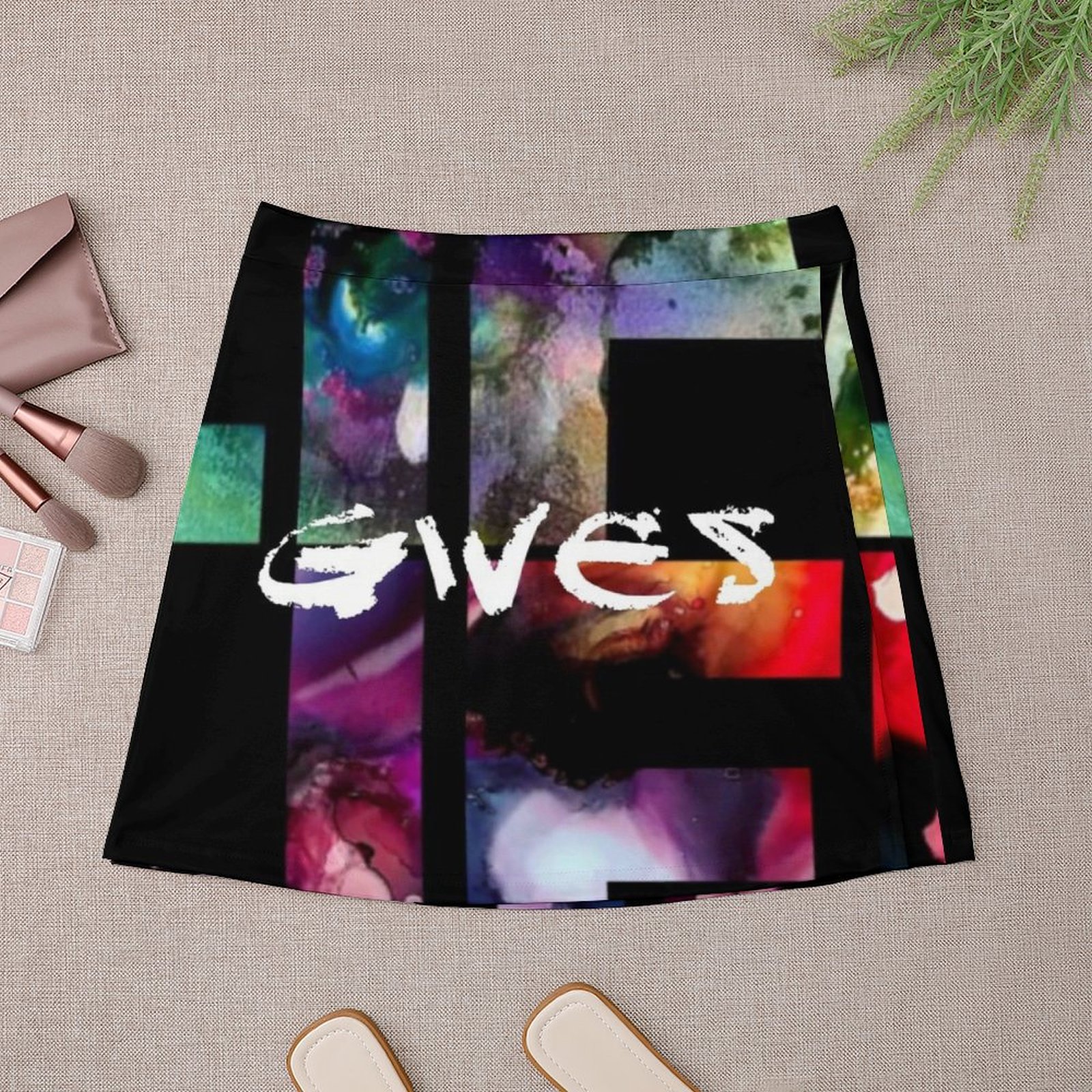 Life gives Life Mini Skirt kaw - Korean Women Lifestyle ulasan dan harga