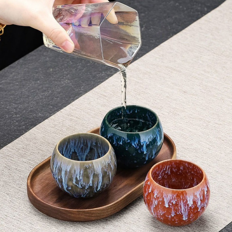 Japanese Style Tea Cup Kiln-Tr - Korean Tea Set ulasan dan harga