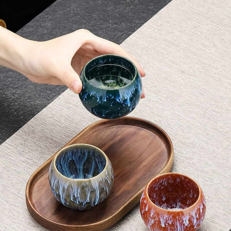 Japanese Style Tea Cup Kiln-Tr - Korean Tea Set ulasan dan harga
