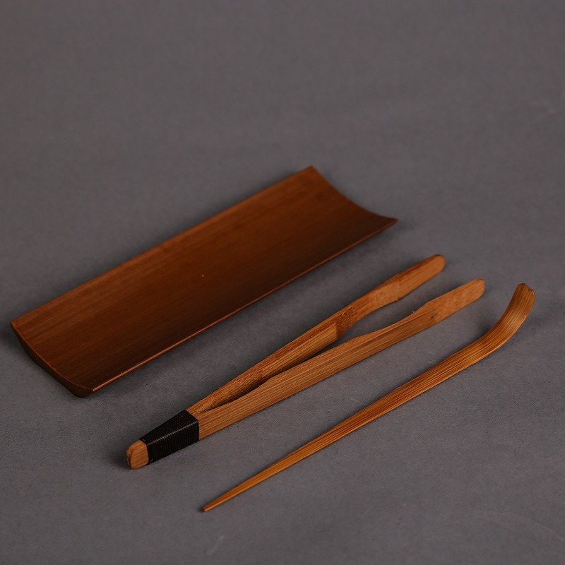 3/4/5Pcs Bamboo Carbonized Tea - Korean Tea Set ulasan dan harga
