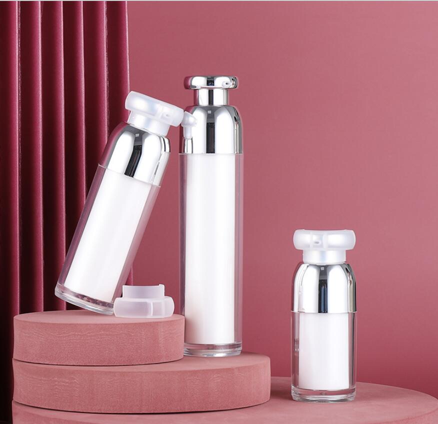 100ml white acrylic pump bottl - Essence Serum Toner ulasan dan harga