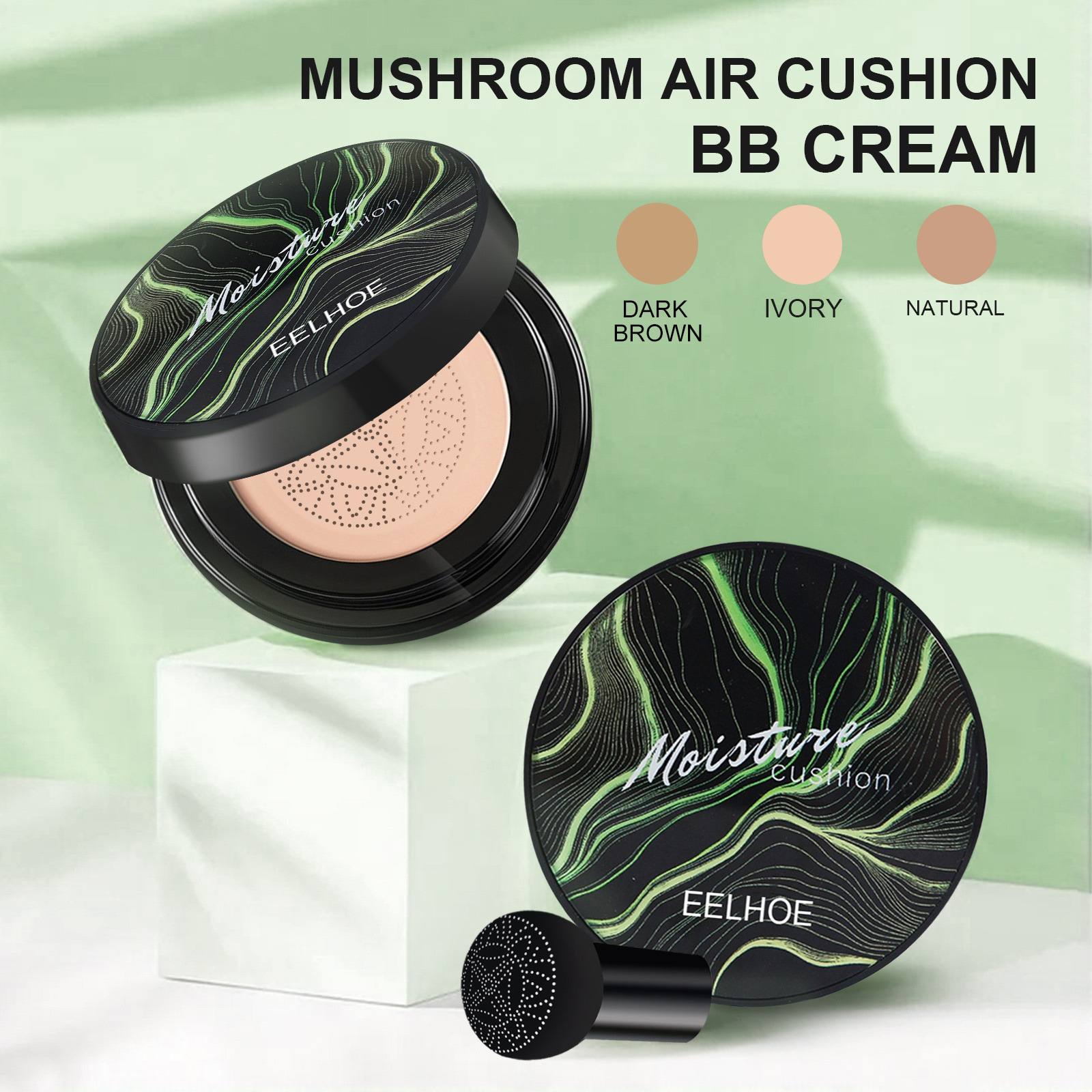 EELHOE Mushroom Air Cushion CC - Bb Cushion Korean ulasan dan harga
