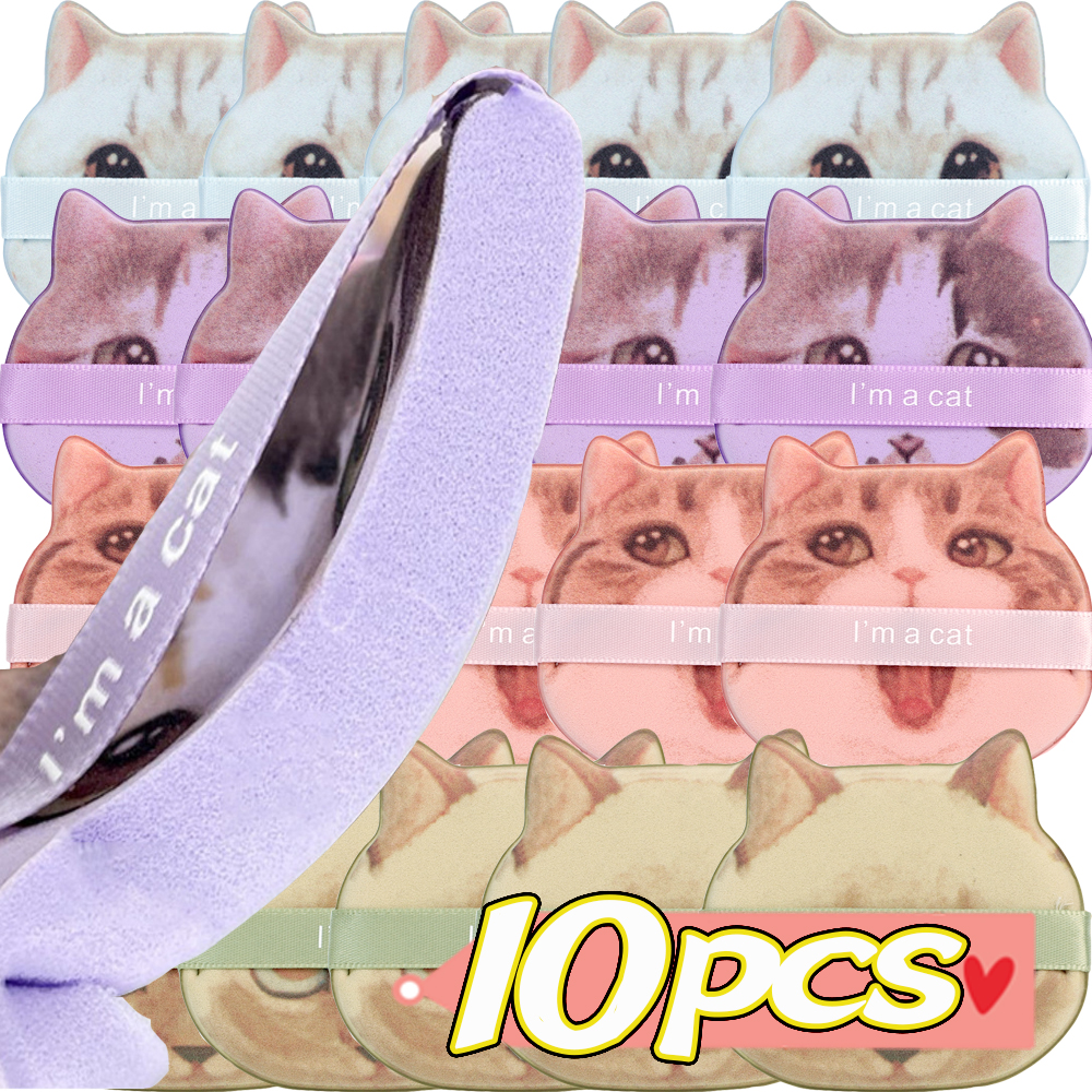 10PCS Air Cushion Cosmetic Puf - Bb Cushion Korean ulasan dan harga