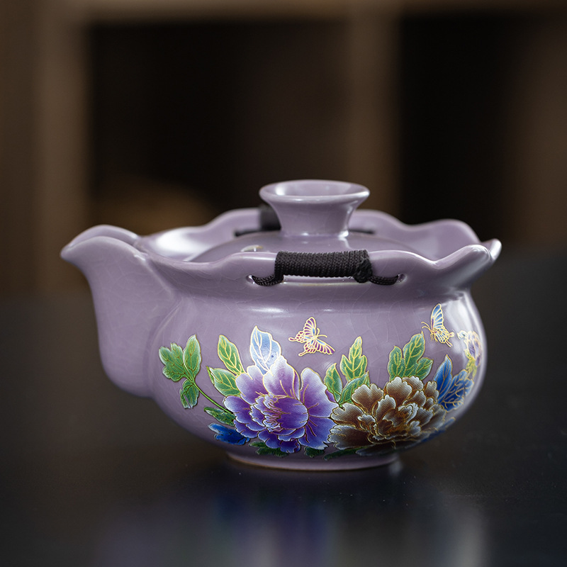 Portable Travel Tea Set Ziru P - Korean Tea Set ulasan dan harga
