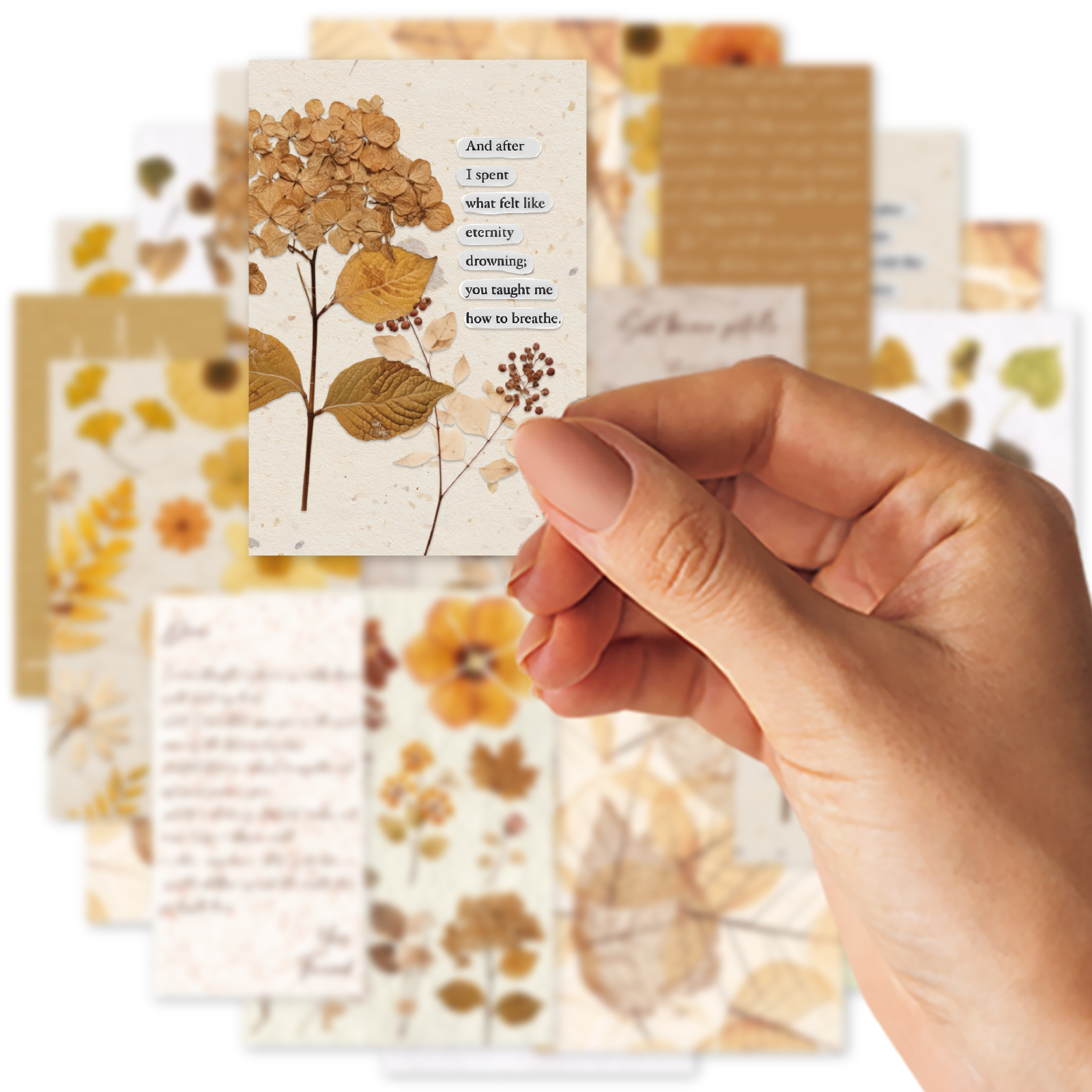 Etori Life 20Pcs Vintage Autum - Korean Lifestyle Book ulasan dan harga