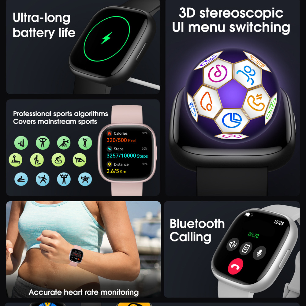 Outdoor Multi-function Smartwa - Korean Women Lifestyle ulasan dan harga