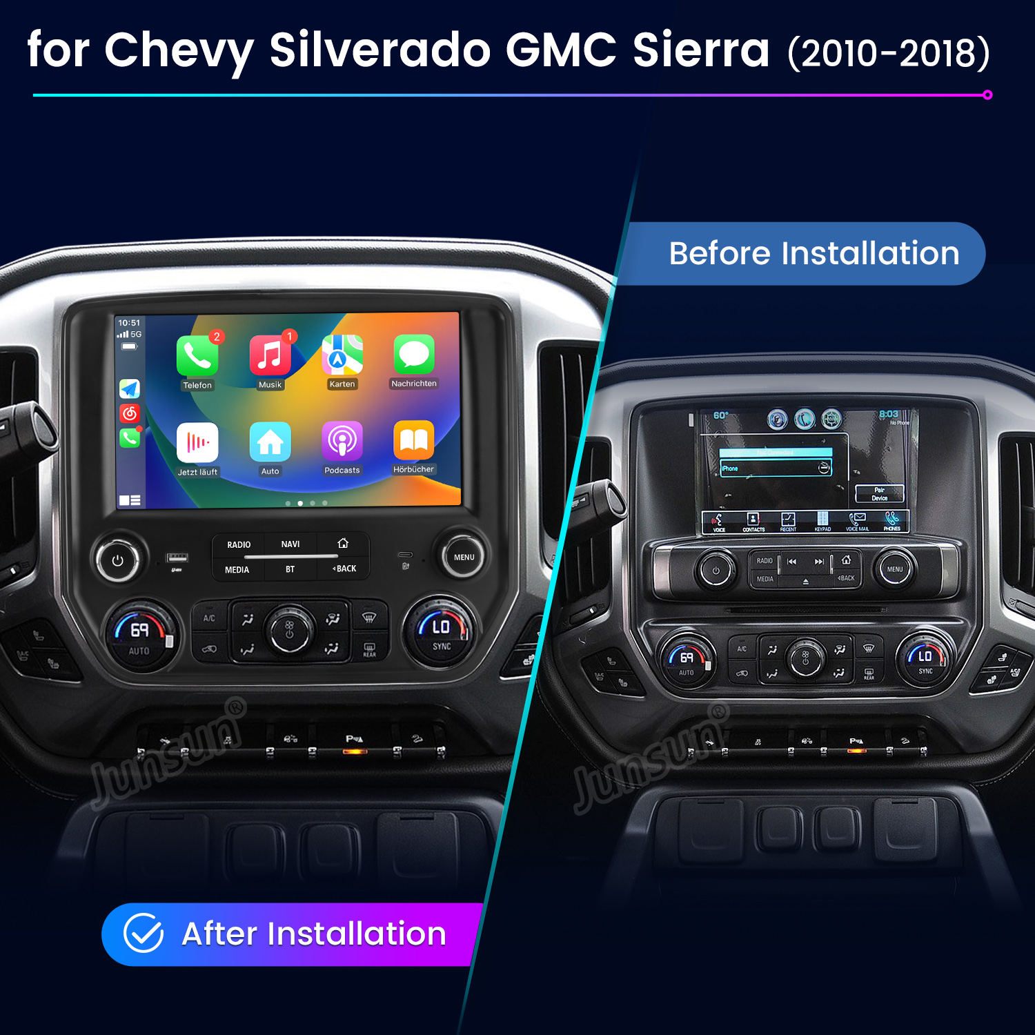 Junsun AI Voice Car Stereo Rad - Korean Lifestyle In Hindi ulasan dan harga